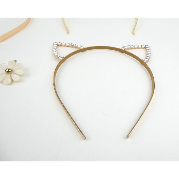 Set Of 3 Hairbands & Floral Clips For Women - Picture 3 of 13